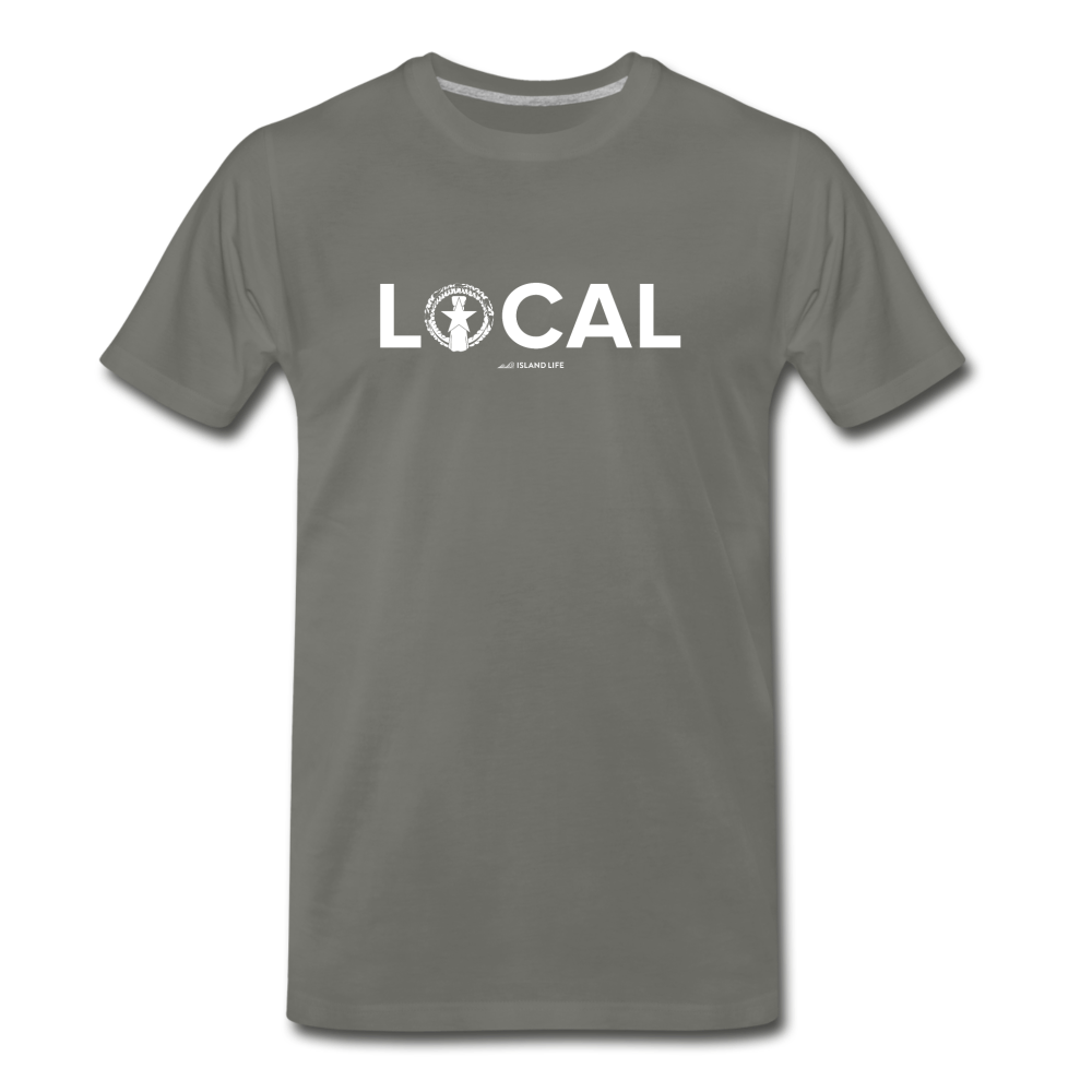 Local CNMI Men's Premium T-Shirt - asphalt gray