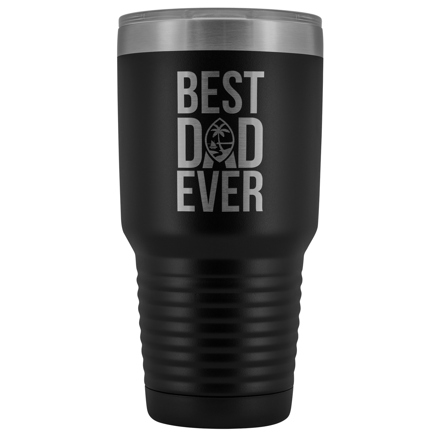 Best Dad Ever Guam Seal 30oz Tumbler